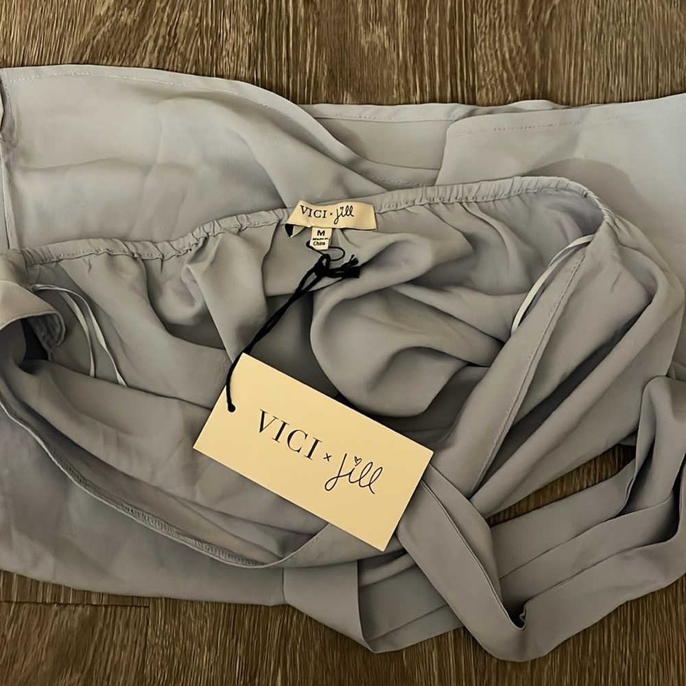 Baby blue size M NWT halter